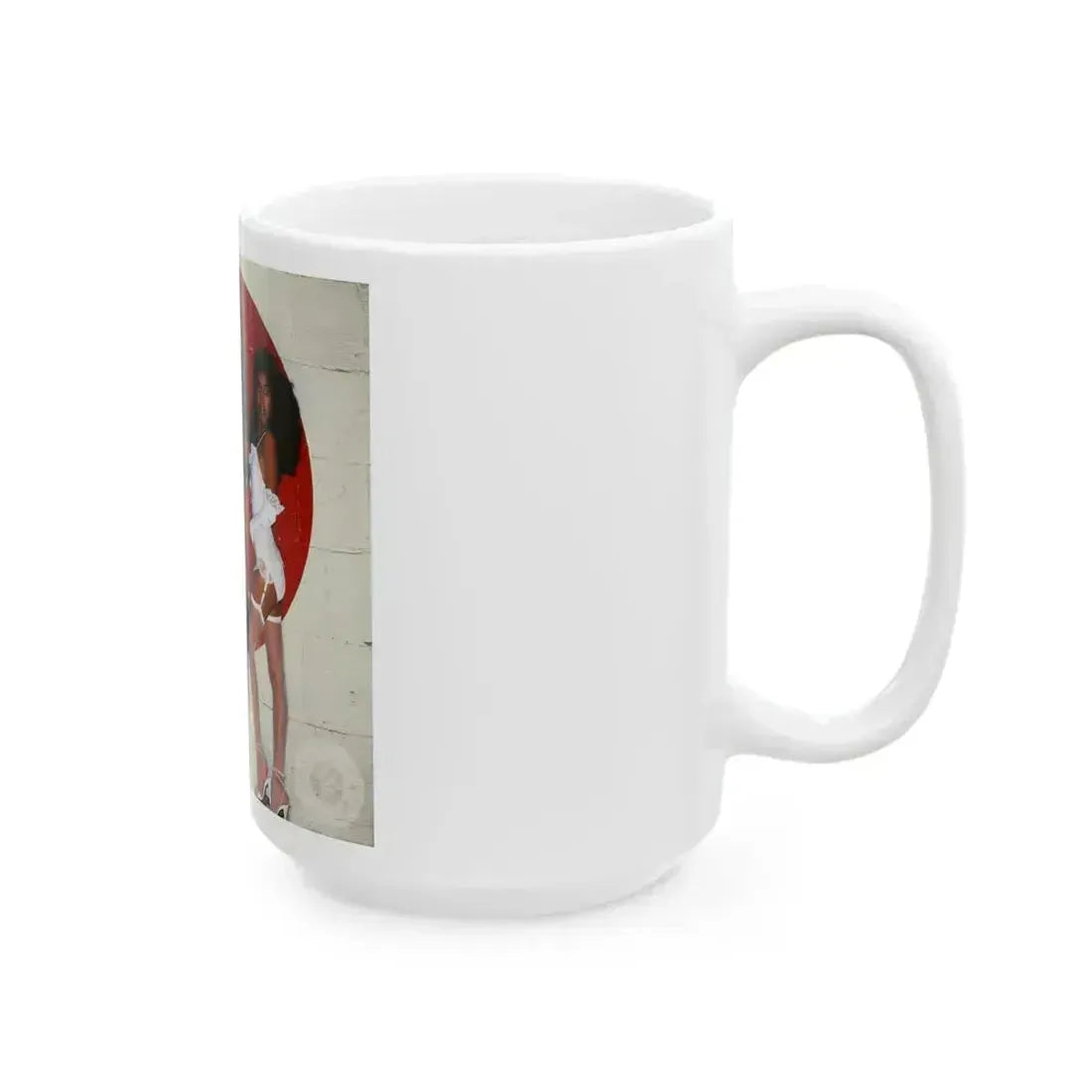 Denise Katrina Matthews 12 (Vintage Female Icon) White Coffee Mug - Go Mug Yourself