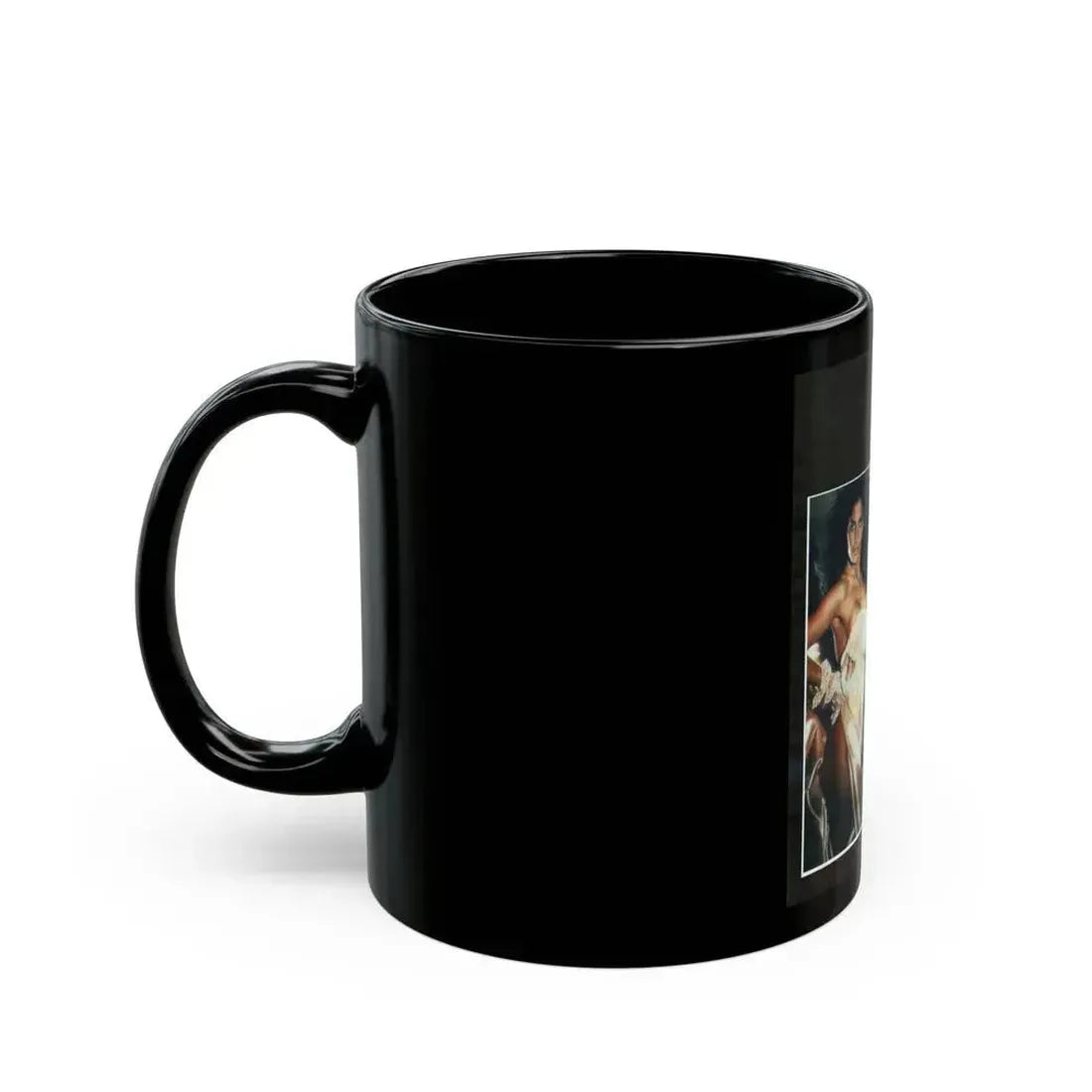 Denise Katrina Matthews 13 (Vintage Female Icon) Black Coffee Mug - Go Mug Yourself