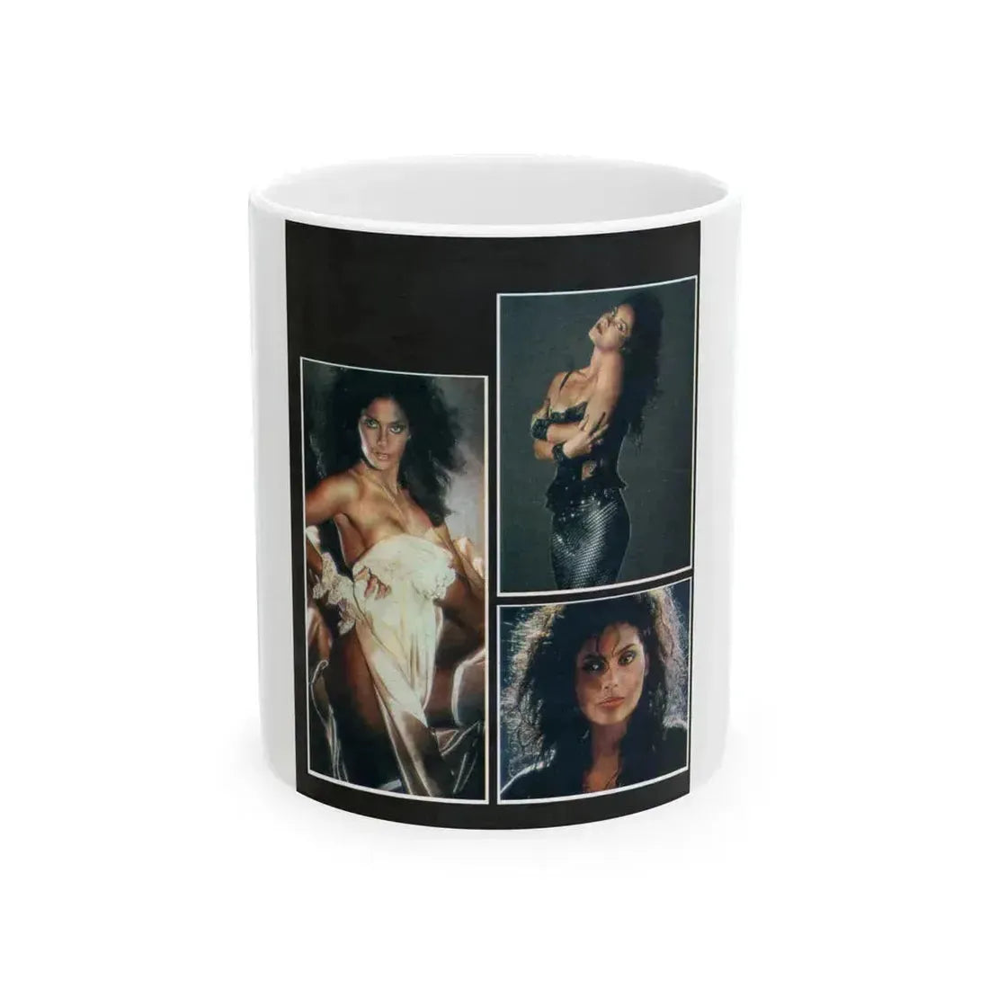Denise Katrina Matthews 13 (Vintage Female Icon) White Coffee Mug 11oz - Go Mug Yourself