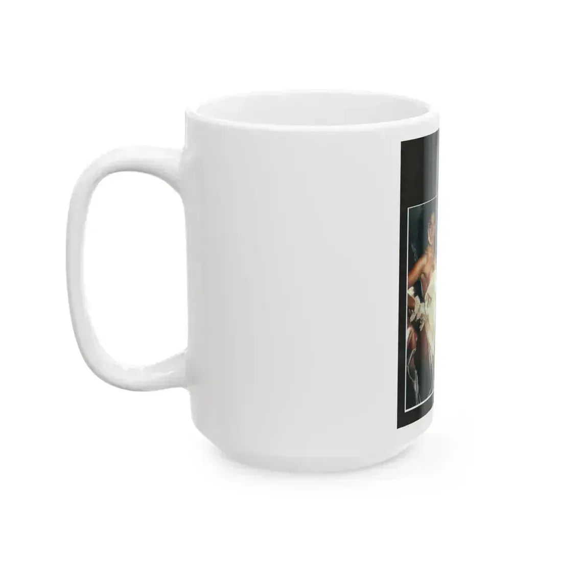 Denise Katrina Matthews 13 (Vintage Female Icon) White Coffee Mug - Go Mug Yourself