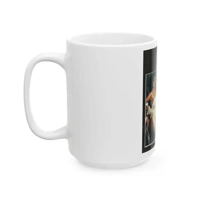 Denise Katrina Matthews 13 (Vintage Female Icon) White Coffee Mug - Go Mug Yourself