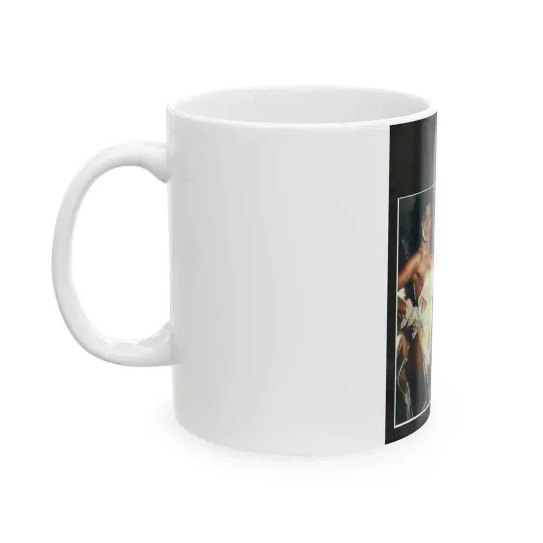 Denise Katrina Matthews 13 (Vintage Female Icon) White Coffee Mug - Go Mug Yourself