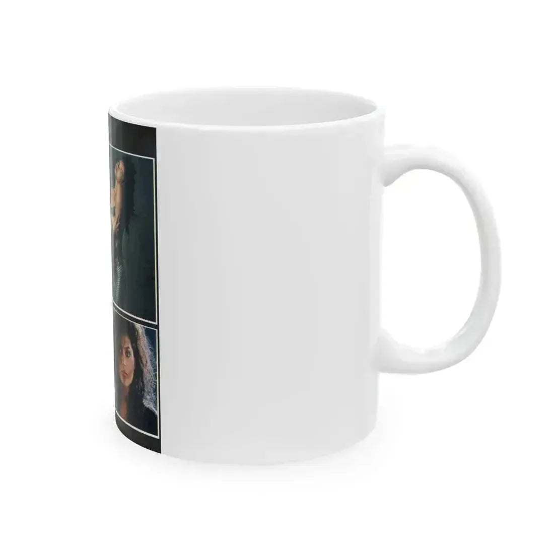Denise Katrina Matthews 13 (Vintage Female Icon) White Coffee Mug - Go Mug Yourself