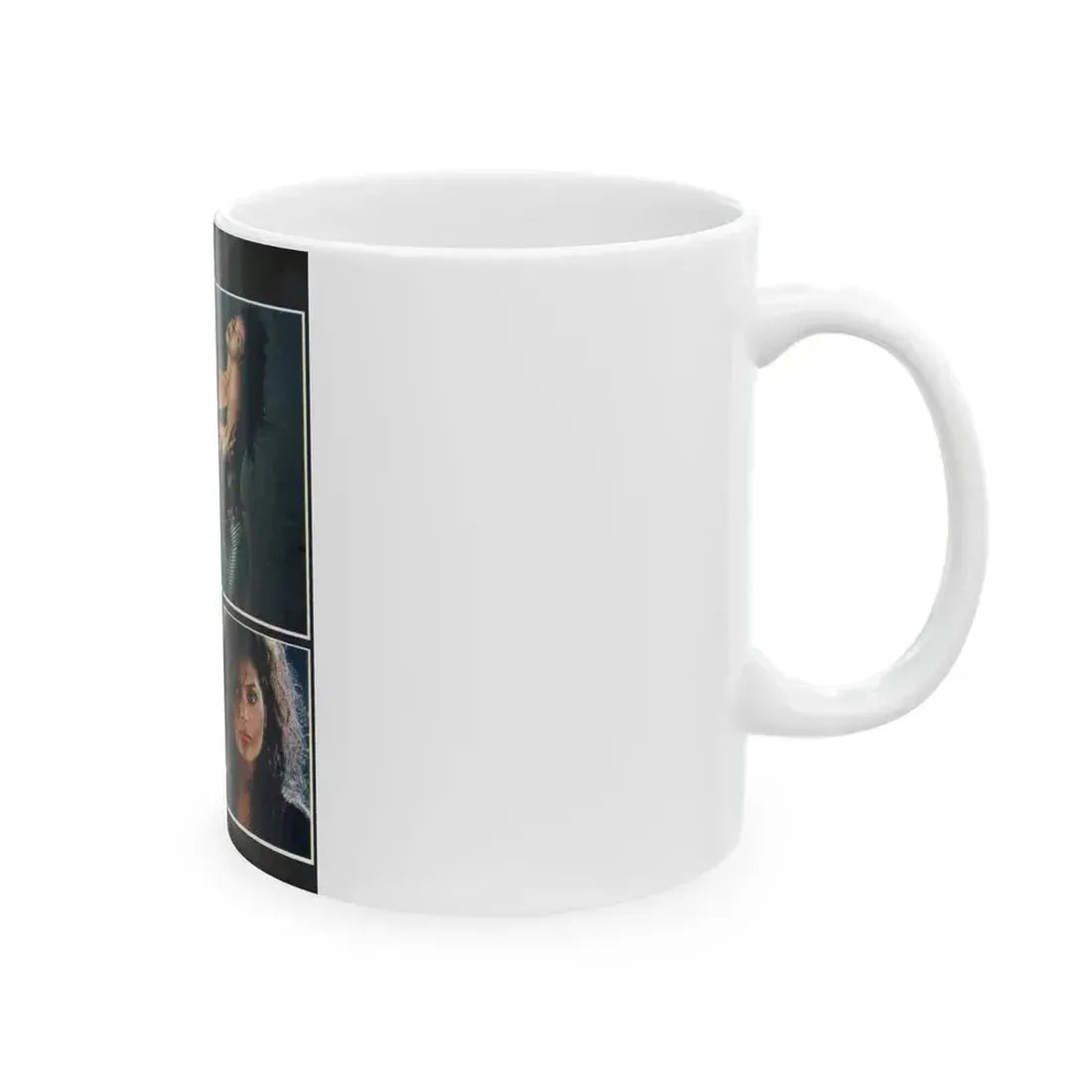 Denise Katrina Matthews 13 (Vintage Female Icon) White Coffee Mug - Go Mug Yourself