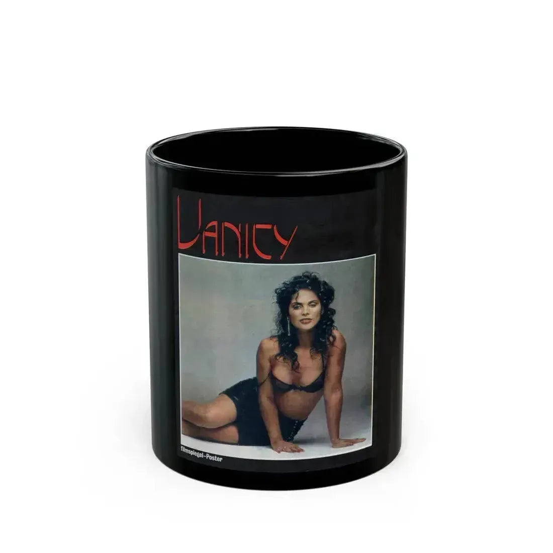 Denise Katrina Matthews 14 (Vintage Female Icon) Black Coffee Mug 11oz - Go Mug Yourself