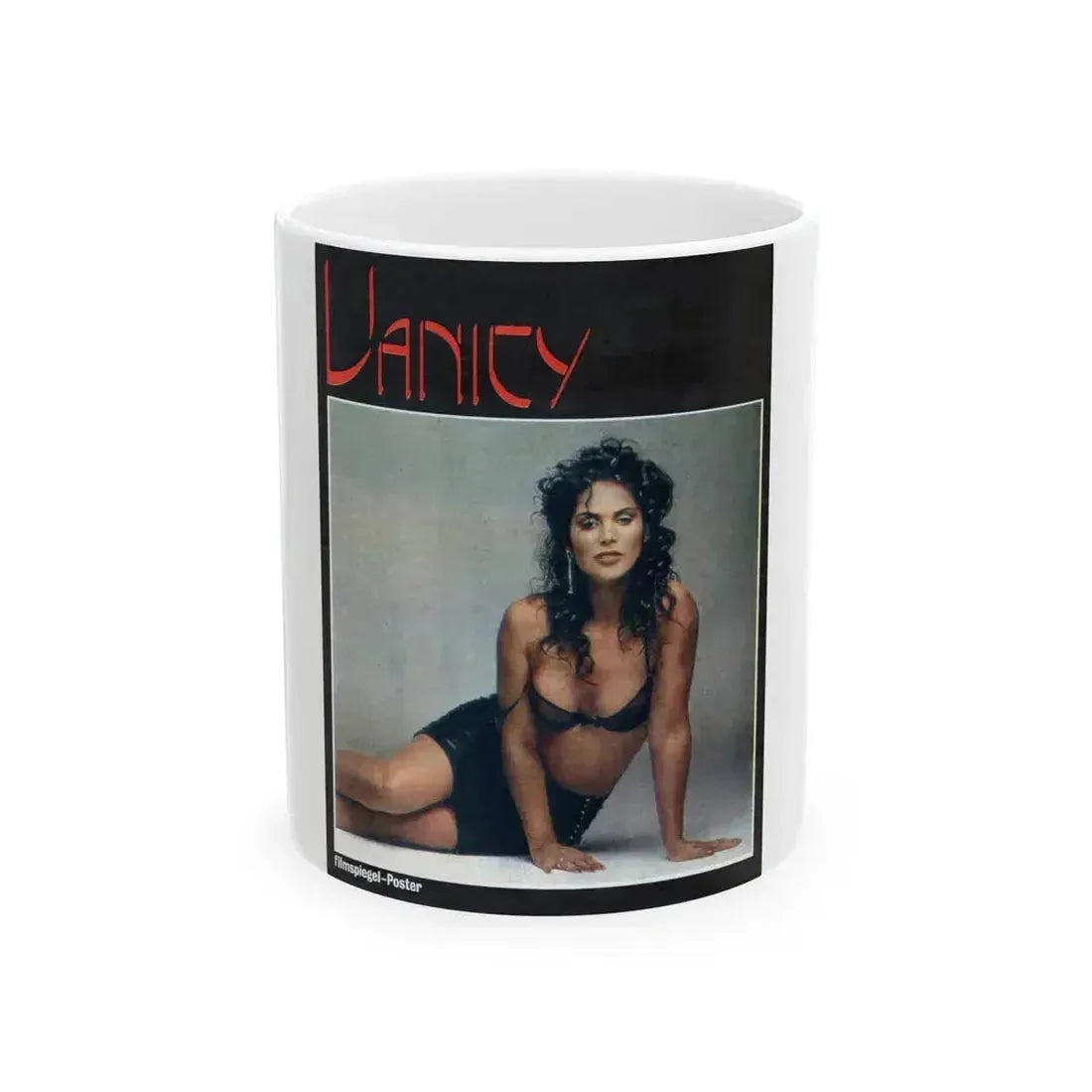 Denise Katrina Matthews 14 (Vintage Female Icon) White Coffee Mug 11oz - Go Mug Yourself