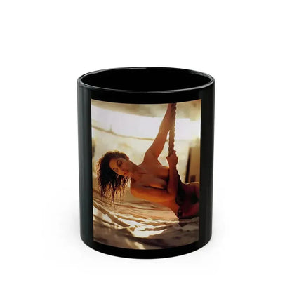 Denise Katrina Matthews 2 (Vintage Female Icon) Black Coffee Mug 11oz - Go Mug Yourself