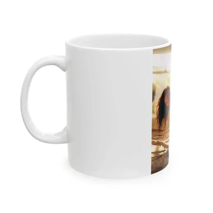 Denise Katrina Matthews 2 (Vintage Female Icon) White Coffee Mug - Go Mug Yourself