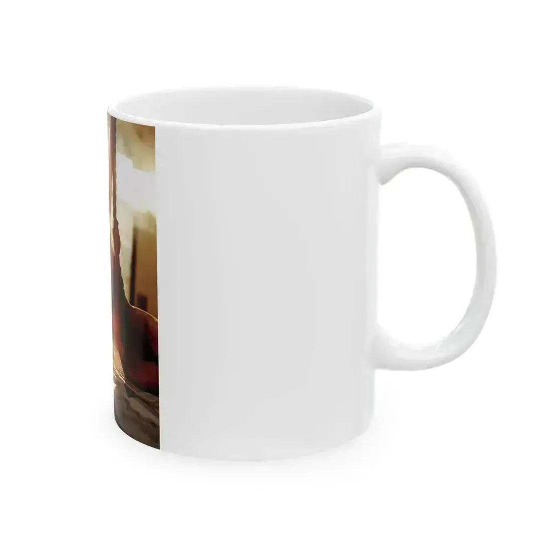 Denise Katrina Matthews 2 (Vintage Female Icon) White Coffee Mug - Go Mug Yourself