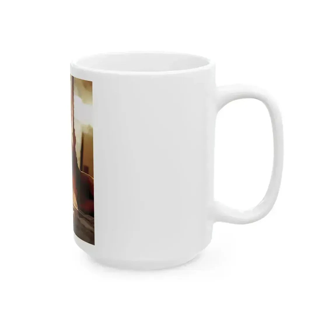 Denise Katrina Matthews 2 (Vintage Female Icon) White Coffee Mug - Go Mug Yourself