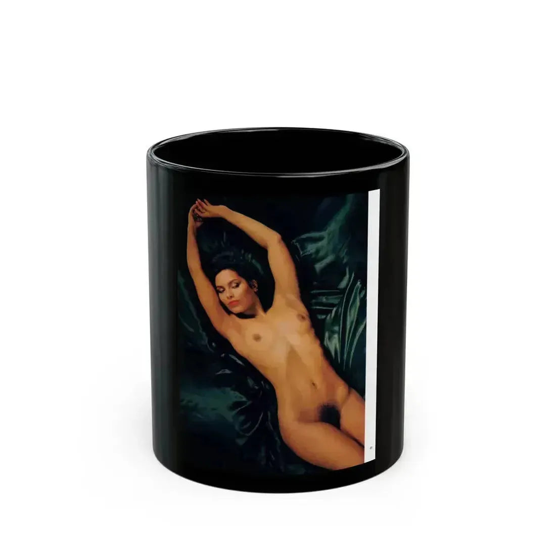 Denise Katrina Matthews 3 (Vintage Female Icon) Black Coffee Mug 11oz - Go Mug Yourself