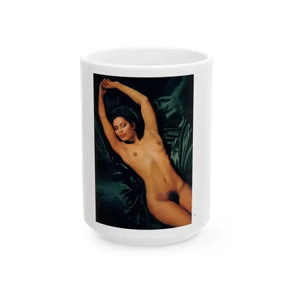 Denise Katrina Matthews 3 (Vintage Female Icon) White Coffee Mug 15oz - Go Mug Yourself