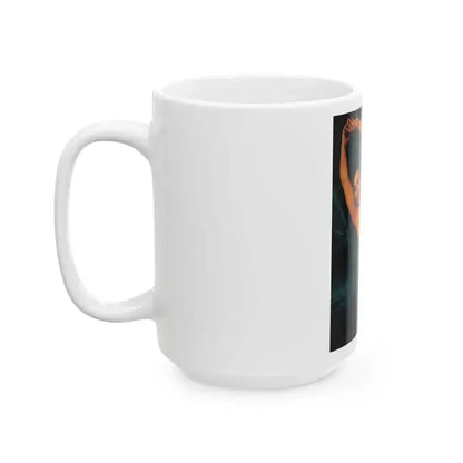 Denise Katrina Matthews 3 (Vintage Female Icon) White Coffee Mug - Go Mug Yourself