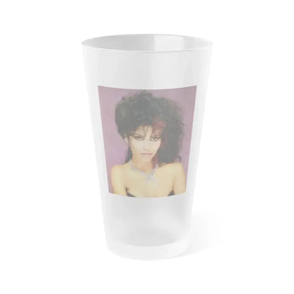Denise Katrina Matthews 4 (Vintage Female Icon) Frosted Pint Glass 16oz 16oz Frosted - Go Mug Yourself