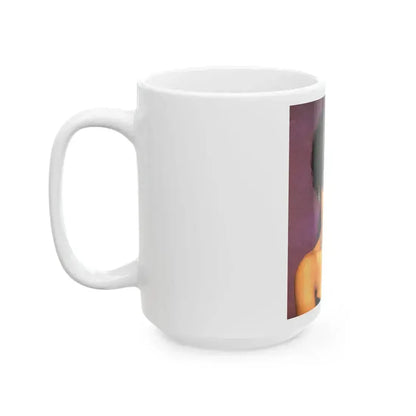 Denise Katrina Matthews 4 (Vintage Female Icon) White Coffee Mug - Go Mug Yourself