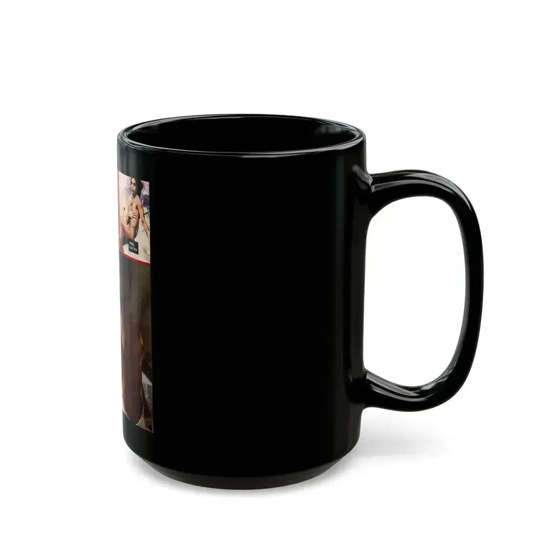 Denise Katrina Matthews 5 (Vintage Female Icon) Black Coffee Mug - Go Mug Yourself