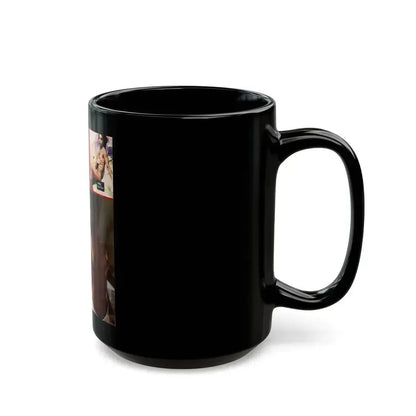 Denise Katrina Matthews 5 (Vintage Female Icon) Black Coffee Mug - Go Mug Yourself