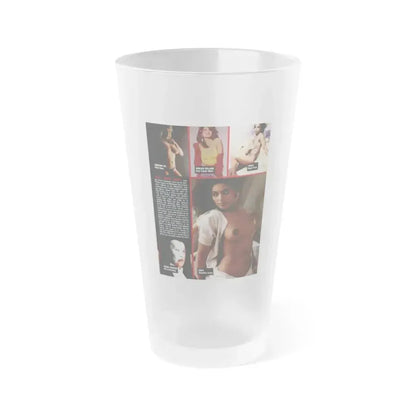 Denise Katrina Matthews 5 (Vintage Female Icon) Frosted Pint Glass 16oz 16oz Frosted - Go Mug Yourself