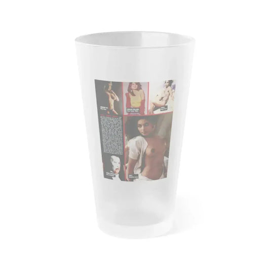 Denise Katrina Matthews 5 (Vintage Female Icon) Frosted Pint Glass 16oz 16oz Frosted - Go Mug Yourself