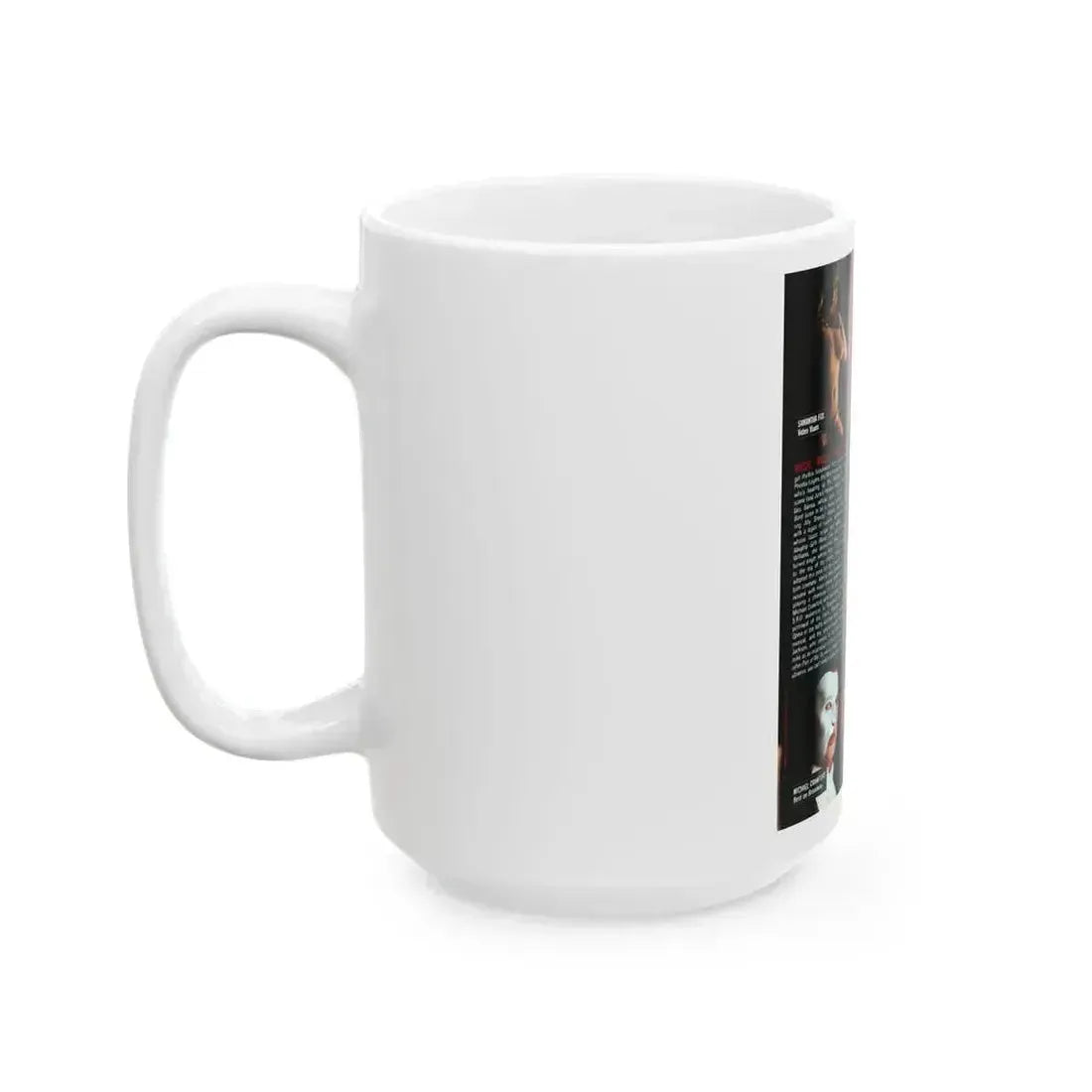 Denise Katrina Matthews 5 (Vintage Female Icon) White Coffee Mug - Go Mug Yourself