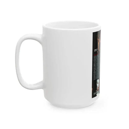 Denise Katrina Matthews 5 (Vintage Female Icon) White Coffee Mug - Go Mug Yourself