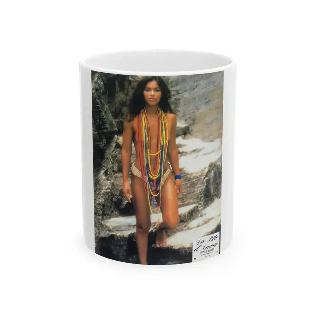Denise Katrina Matthews 6 (Vintage Female Icon) White Coffee Mug 11oz - Go Mug Yourself