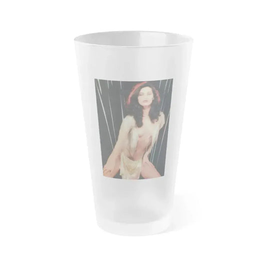 Denise Katrina Matthews 7 (Vintage Female Icon) Frosted Pint Glass 16oz 16oz Frosted - Go Mug Yourself