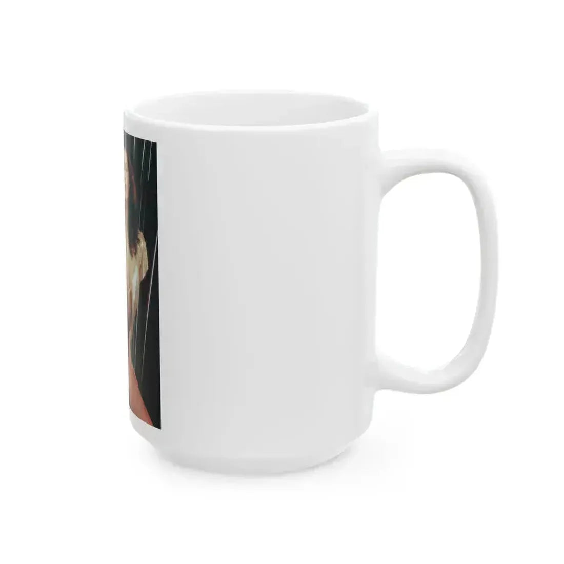 Denise Katrina Matthews 7 (Vintage Female Icon) White Coffee Mug - Go Mug Yourself