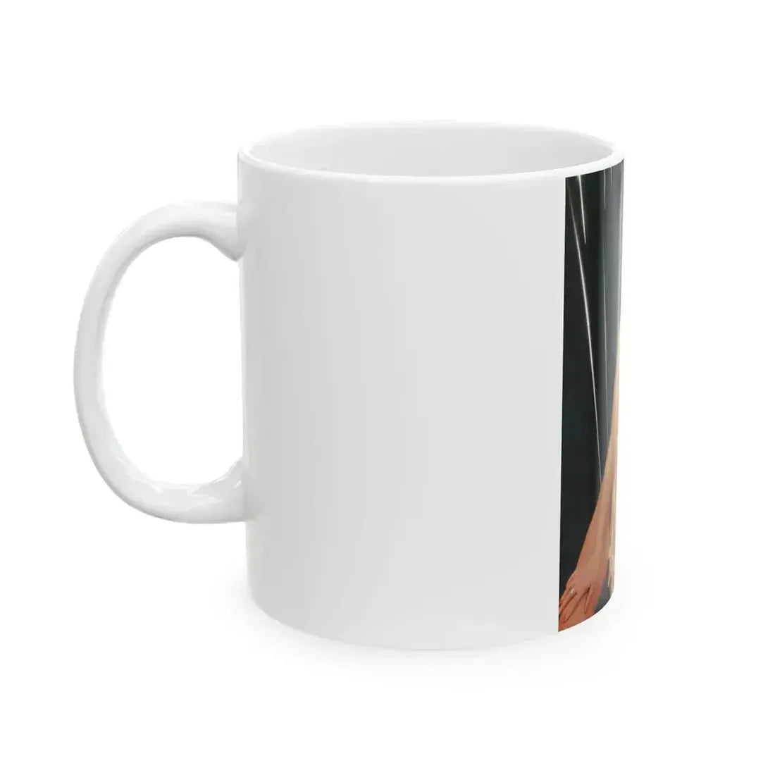 Denise Katrina Matthews 7 (Vintage Female Icon) White Coffee Mug - Go Mug Yourself