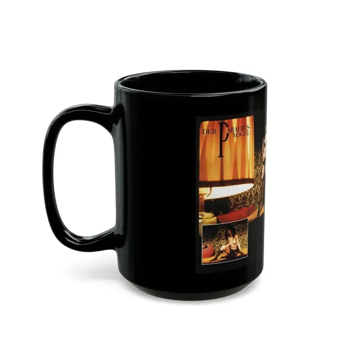 Denise Katrina Matthews 8 (Vintage Female Icon) Black Coffee Mug - Go Mug Yourself
