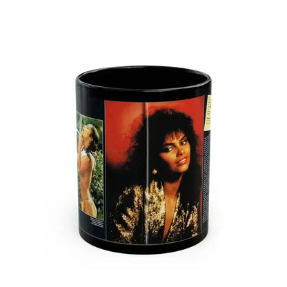 Denise Katrina Matthews 9 (Vintage Female Icon) Black Coffee Mug 11oz - Go Mug Yourself