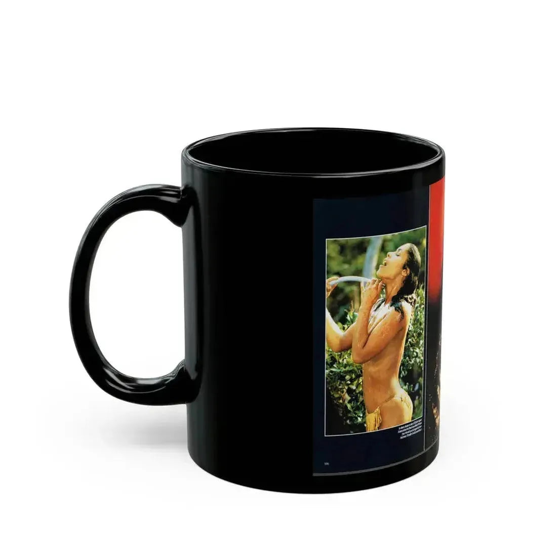 Denise Katrina Matthews 9 (Vintage Female Icon) Black Coffee Mug - Go Mug Yourself