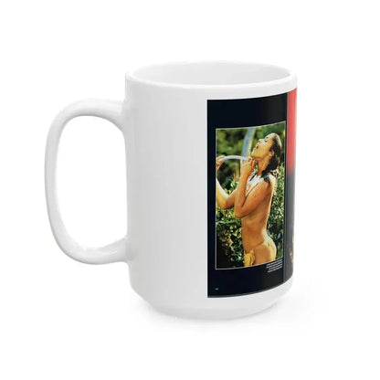 Denise Katrina Matthews 9 (Vintage Female Icon) White Coffee Mug - Go Mug Yourself