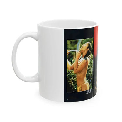 Denise Katrina Matthews 9 (Vintage Female Icon) White Coffee Mug - Go Mug Yourself