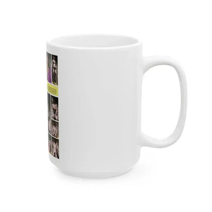 Denise Katrina Matthews (Vintage Female Icon) White Coffee Mug - Go Mug Yourself