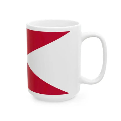 Denmark Yacht Ensign (Denmark) White Coffee Mug - Go Mug Yourself