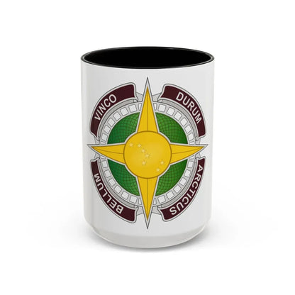 Dental Health Activity Alaska (U.S. Army) Accent Coffee Mug 15oz Black - Go Mug Yourself