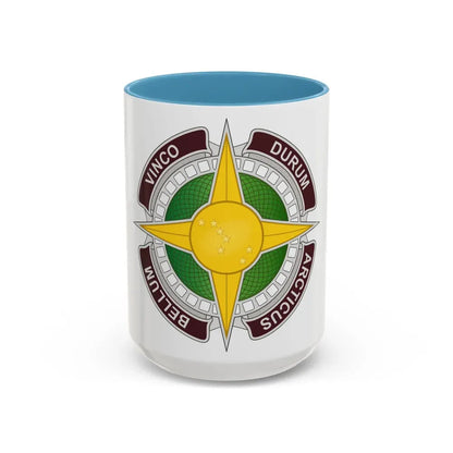Dental Health Activity Alaska (U.S. Army) Accent Coffee Mug 15oz Light Blue - Go Mug Yourself