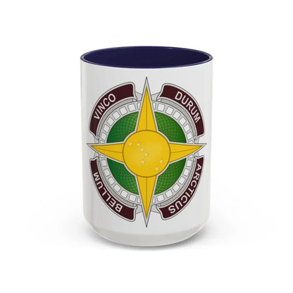 Dental Health Activity Alaska (U.S. Army) Accent Coffee Mug 15oz Navy - Go Mug Yourself