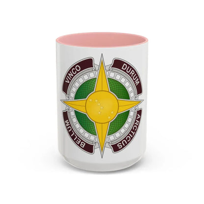 Dental Health Activity Alaska (U.S. Army) Accent Coffee Mug 15oz Pink - Go Mug Yourself