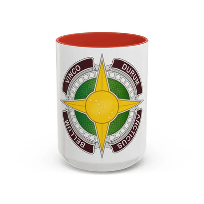Dental Health Activity Alaska (U.S. Army) Accent Coffee Mug 15oz Red - Go Mug Yourself