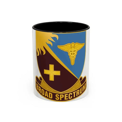 Dental Health Activity Atlantic (U.S. Army) Accent Coffee Mug 11oz Black - Go Mug Yourself
