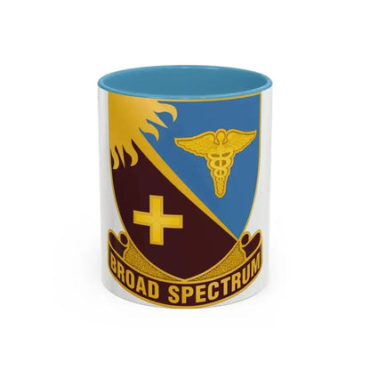 Dental Health Activity Atlantic (U.S. Army) Accent Coffee Mug 11oz Light Blue - Go Mug Yourself