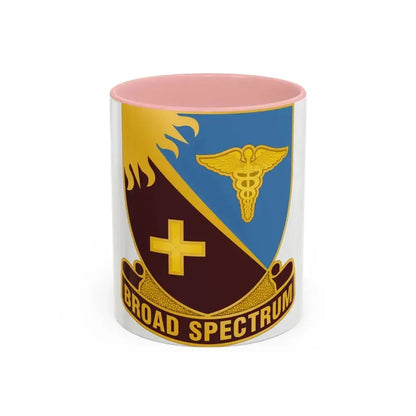 Dental Health Activity Atlantic (U.S. Army) Accent Coffee Mug 11oz Pink - Go Mug Yourself