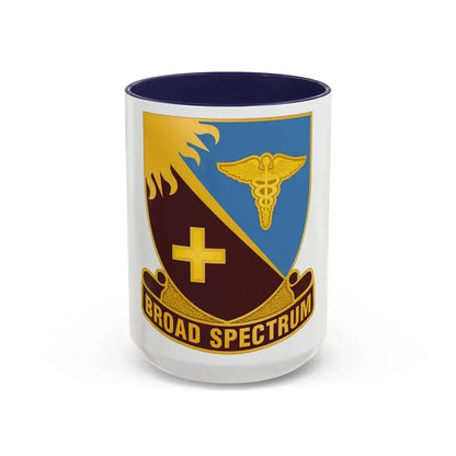 Dental Health Activity Atlantic (U.S. Army) Accent Coffee Mug 15oz Navy - Go Mug Yourself