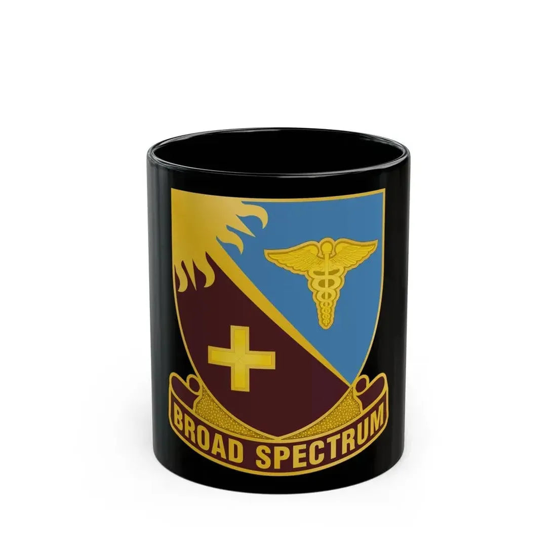 Dental Health Activity Atlantic (U.S. Army) Black Coffee Mug - Go Mug Yourself