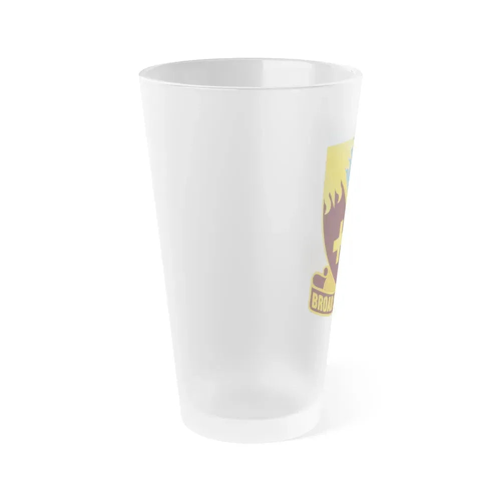 Dental Health Activity Atlantic (U.S. Army) Frosted Pint Glass 16oz - Go Mug Yourself