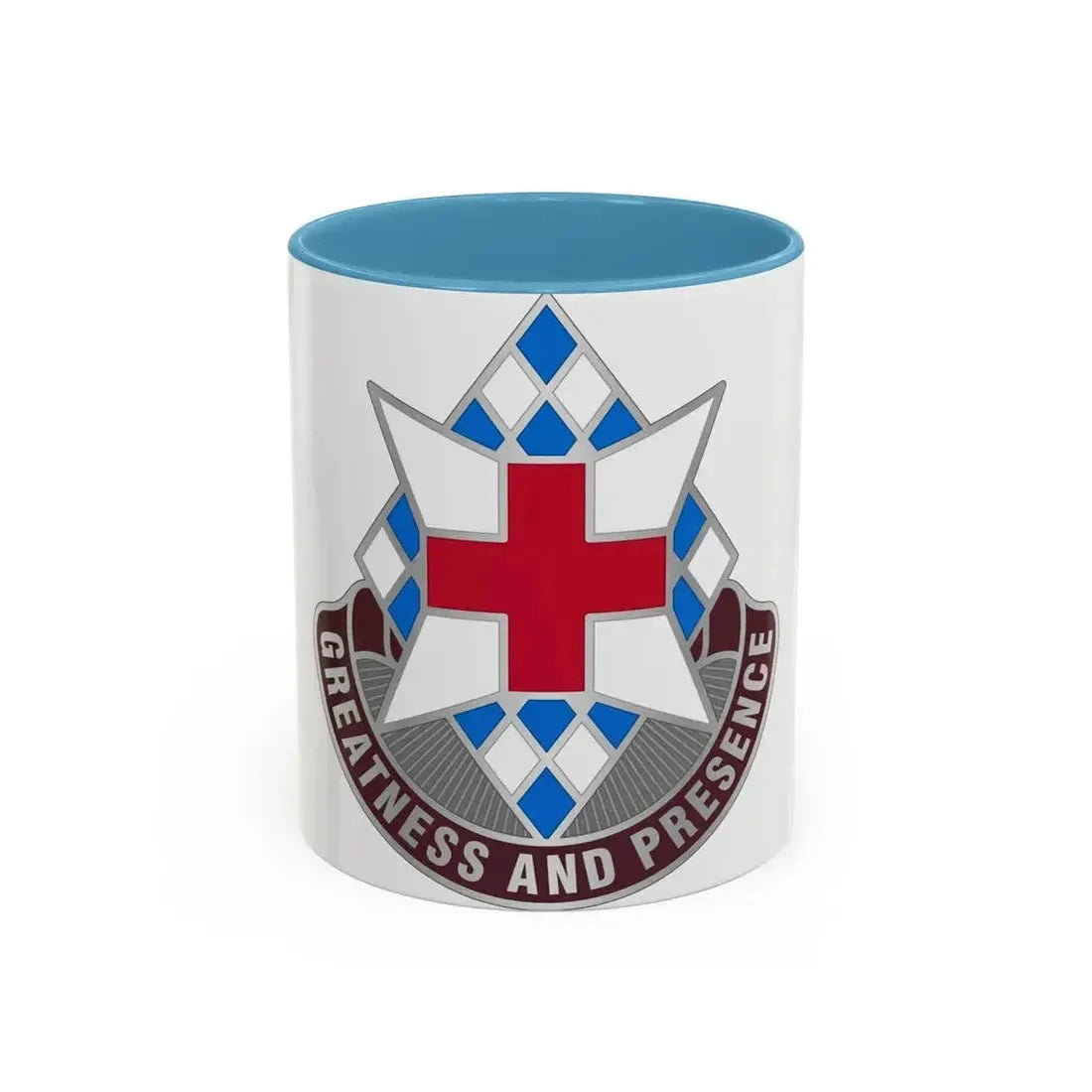 Dental Health Activity Bavaria (U.S. Army) Accent Coffee Mug 11oz Light Blue - Go Mug Yourself