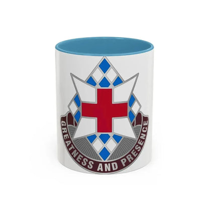 Dental Health Activity Bavaria (U.S. Army) Accent Coffee Mug 11oz Light Blue - Go Mug Yourself