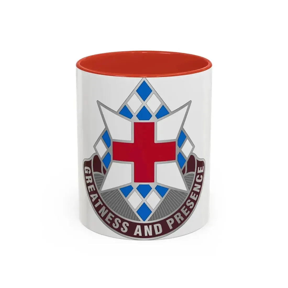 Dental Health Activity Bavaria (U.S. Army) Accent Coffee Mug 11oz Red - Go Mug Yourself